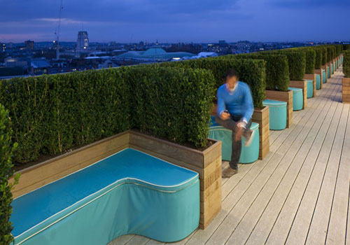 терраса для работников