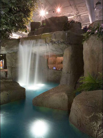 водопад в офисе