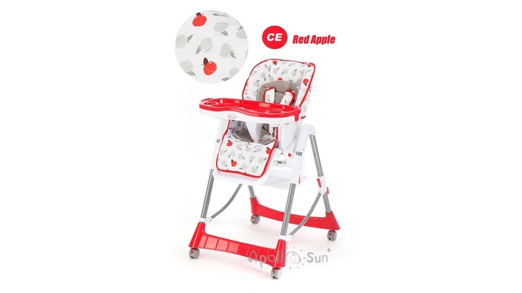 Стульчик для кормления «Apollo Sun MAXI» Красное яблоко