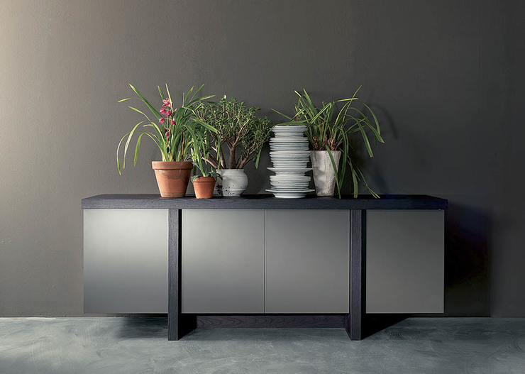 Комод «Венге – Металлик»