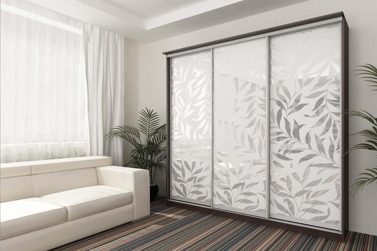 шкаф-купе с пескоструем