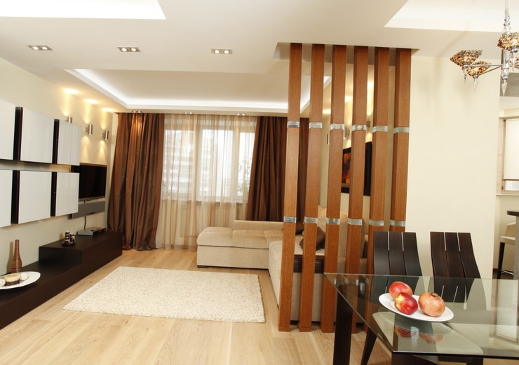 перегородка из дерева