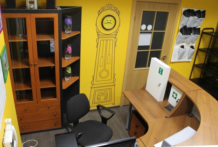 ресепшн в хостеле