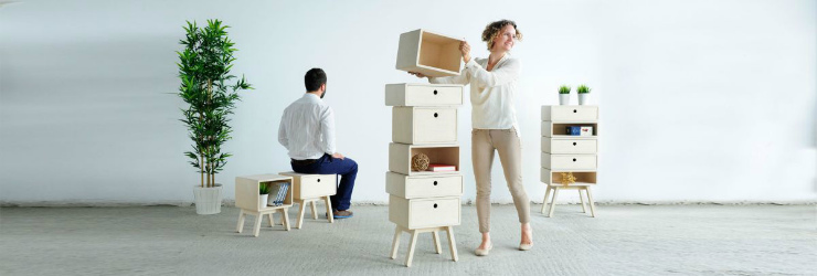 Stack furniture from designer rianne koens decor