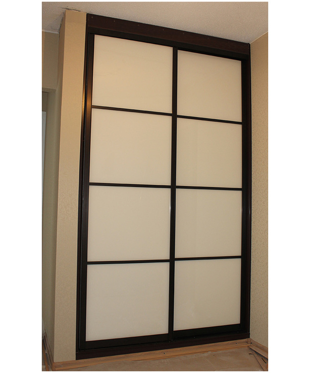 Shkaf v chernom profile