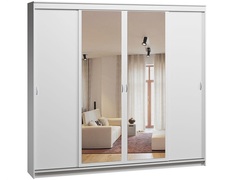 Shkaf kupe belyi iz ldsp