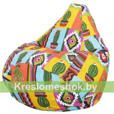 Kreslo meshok grusha kaktus