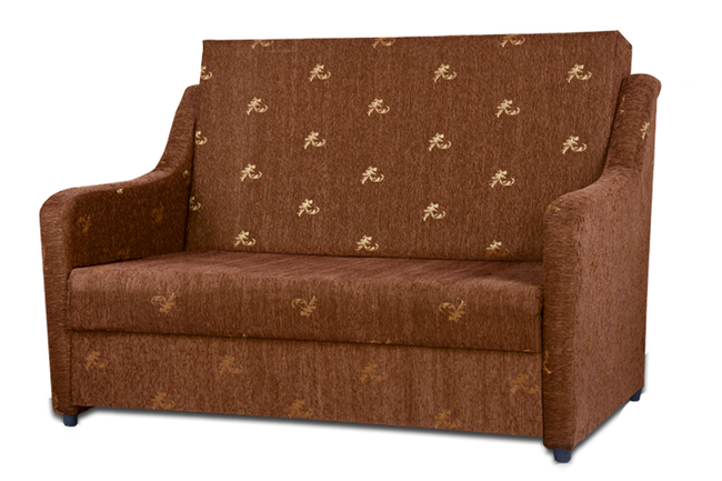 Divan mini korichnevyy lyudovik