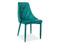 Trixza krzeslo trix velvet zielony
