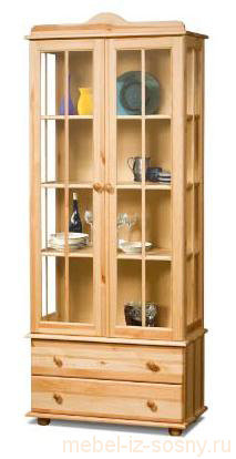 Shkaf s vitrinoi md 1