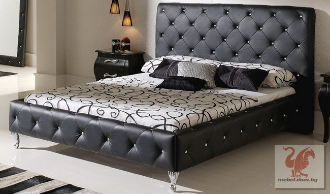 Krovat iz ekokozhi 4