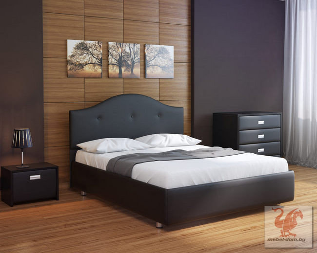 Krovat iz ekokozhi 9