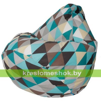 Kreslo meshok grusha rombik 1