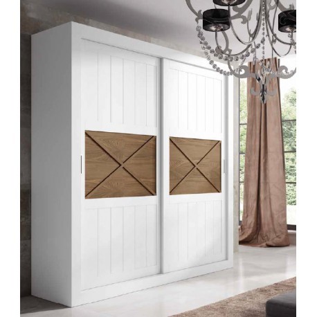 Armario lacado o de madera 2 puertas correderas ref28 62