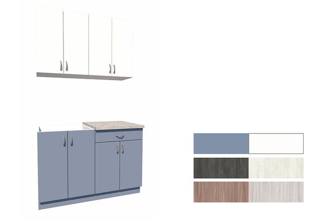 Agata pryamaya 1.2 kapri sinij belyj