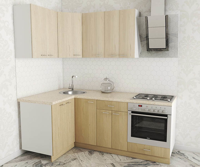 0002 kuhnya luiza lux uglovaya 1.2x2.1 flitvud shampan flitvud belyj