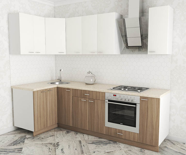 0010 kuhnya luiza lux uglovaya 1.2x2.6 drevesina shorvud belyj