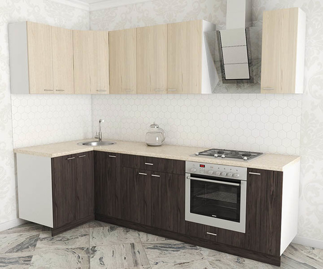 0001 kuhnya luiza lux uglovaya 1.2x2.7 flitvud seraya lava flitvud belyj