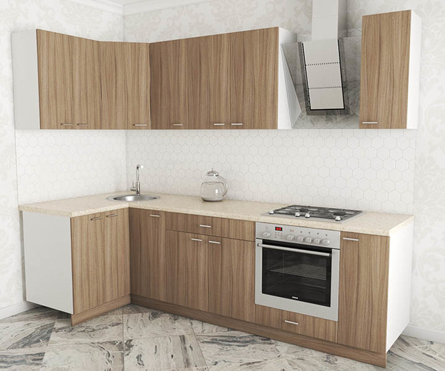 0009 kuhnya luiza lux uglovaya 1.2x2.7 drevesina shorvud drevesina shorvud