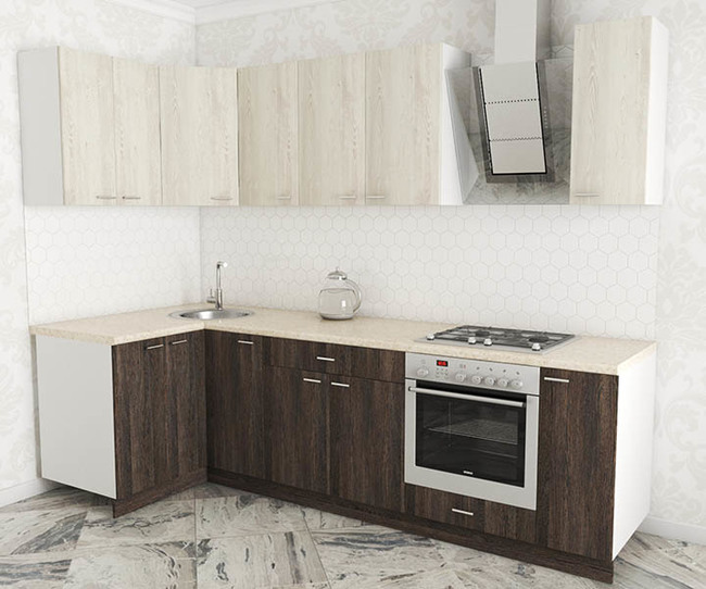 0004 kuhnya luiza lux uglovaya 1.2x2.7 venge mali sosna kascina