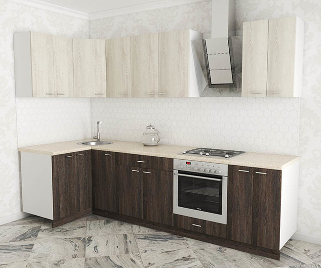 0004 kuhnya luiza lux uglovaya 1.2x2.9 venge mali sosna kascina