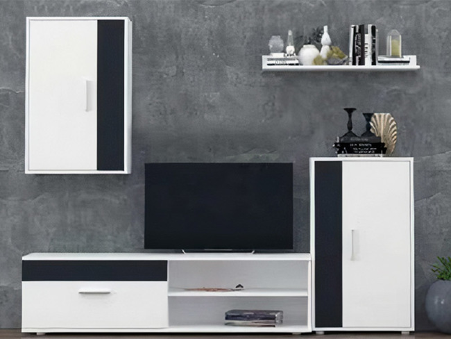 Barato mini chernyj belyj