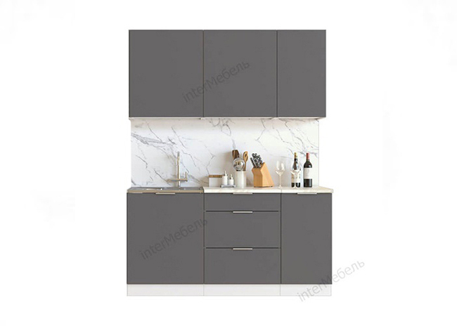 Mix top 2 grafit seryj