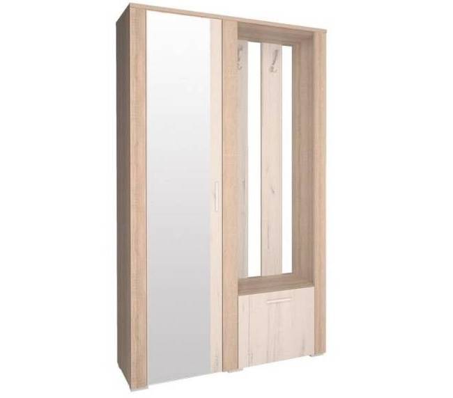 Prihozhaja kolambija kl 14 l dub sonoma dub belyj 800x800