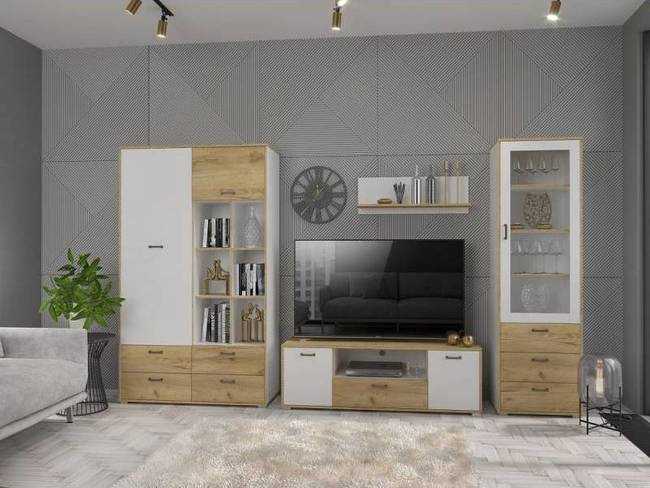 Gostinaja stenka scandi 5 interlinija belyj platinum dub zolotoj gostinaja 1 800x800