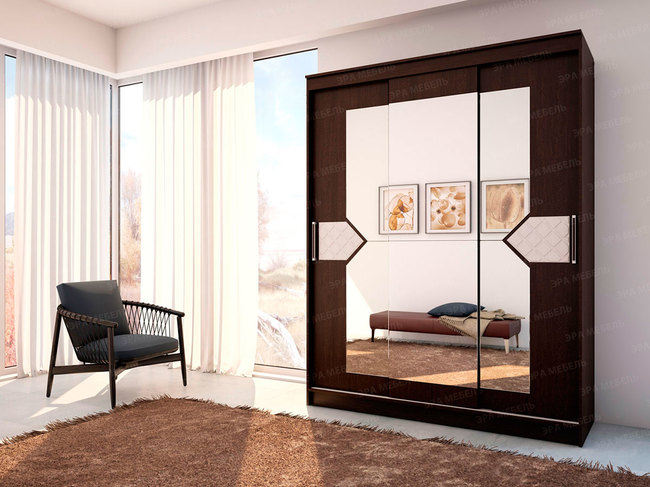 Shkaf kupe nikol 3 dub venge 1