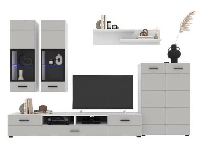 Gostinaja neo 1 pepel s podsvetkoj interlinija foto 1 800x800