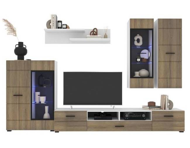 Gostinaja neo 2 s podsvetkoj dub vatan interlinija foto 1 800x800