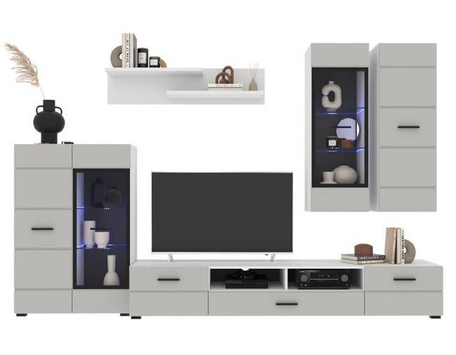 Gostinaja neo 2 s podsvetkoj pepel interlinija foto 1 800x800