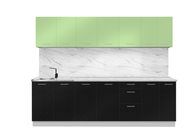 Olya dsp zelenyj chernyj 2.6 m