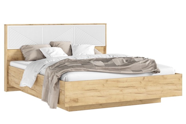 Krovat silvija parjaschaja 16 s pm dub kraft brash vajt mif 1 1200x800