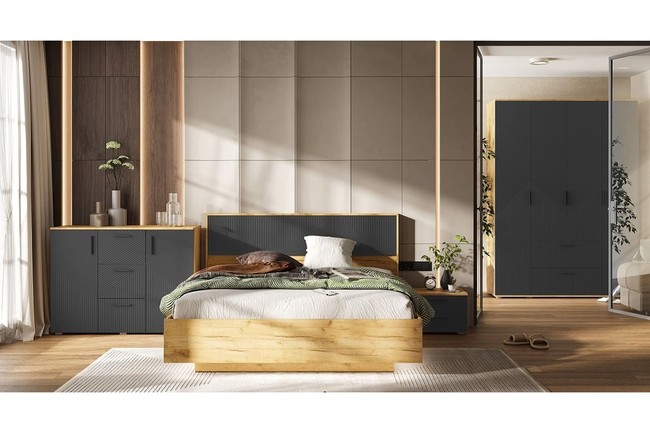 Spalnja silvija dub kraft brash grafit mif 1 1200x800