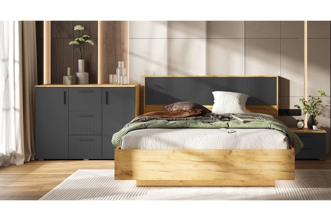 Spalnja silvija dub kraft brash grafit mif 2 1200x800