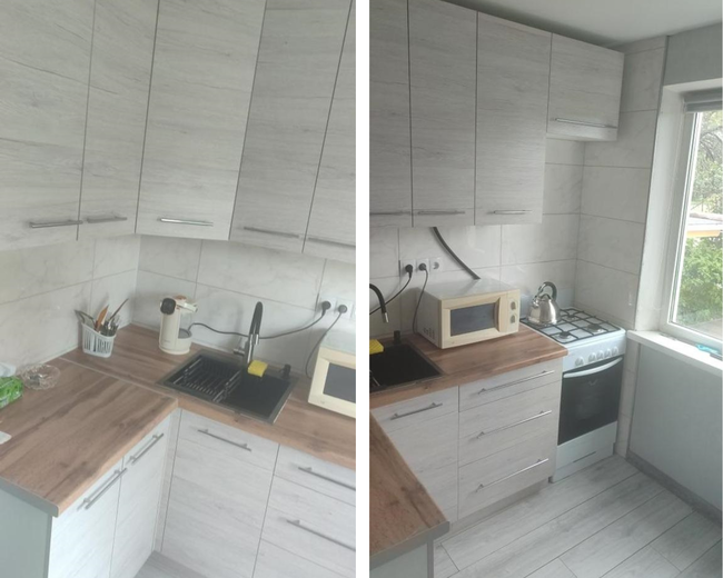 Modulnaya kuhnya fyuzhnstil