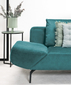 Foxtrot 2 sofa bellis turkusowa tkanina